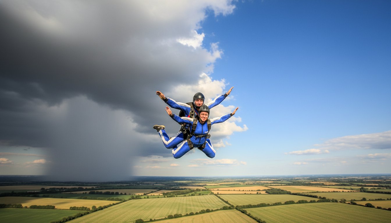Can You Skydive in the Rain? The Official Guide to Weather & Your Jump