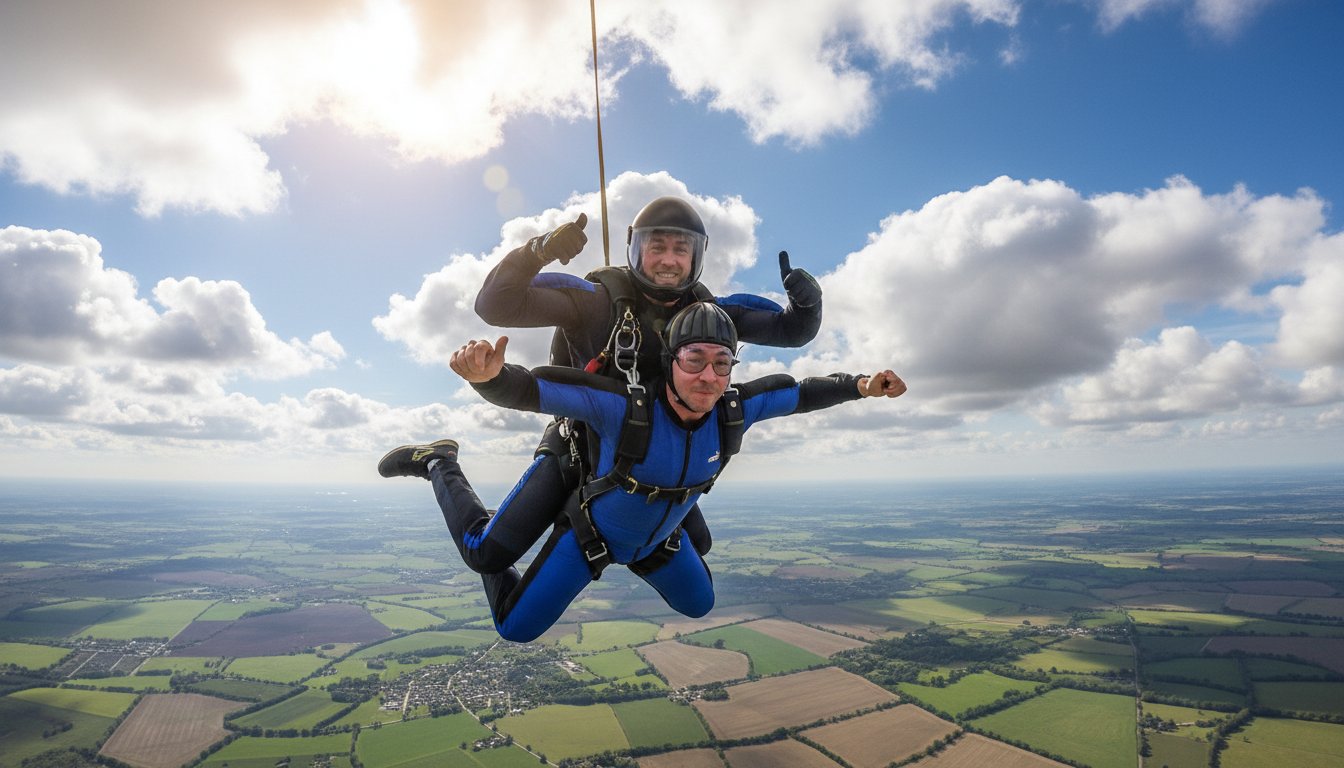 How Long Does It Take to Get a Skydiving License in the UK?