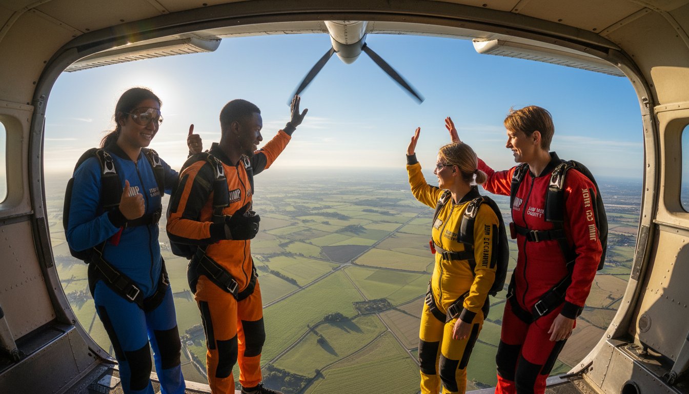 How to Organise a Charity Skydive: The Ultimate 2026 Fundraising Guide