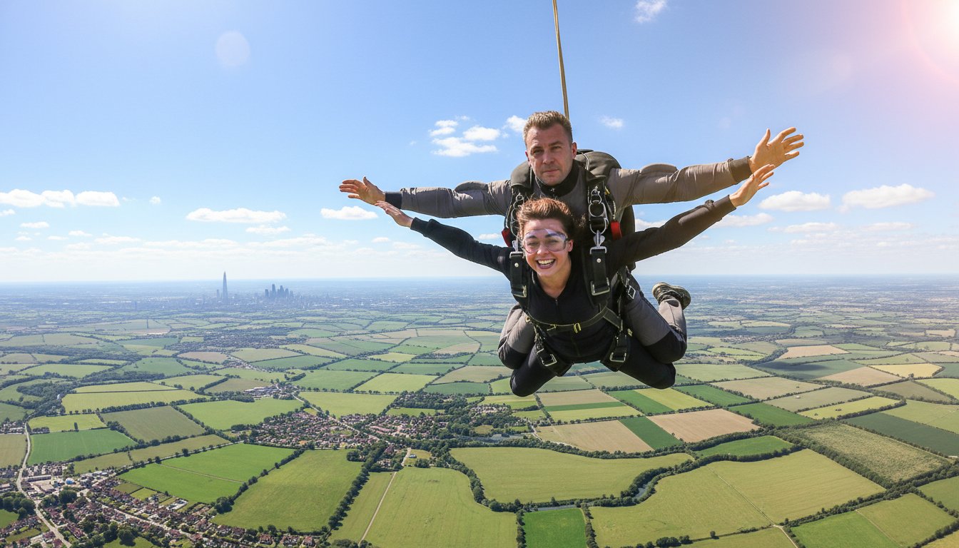 Skydiving London: The Ultimate Tandem Skydive Near The City