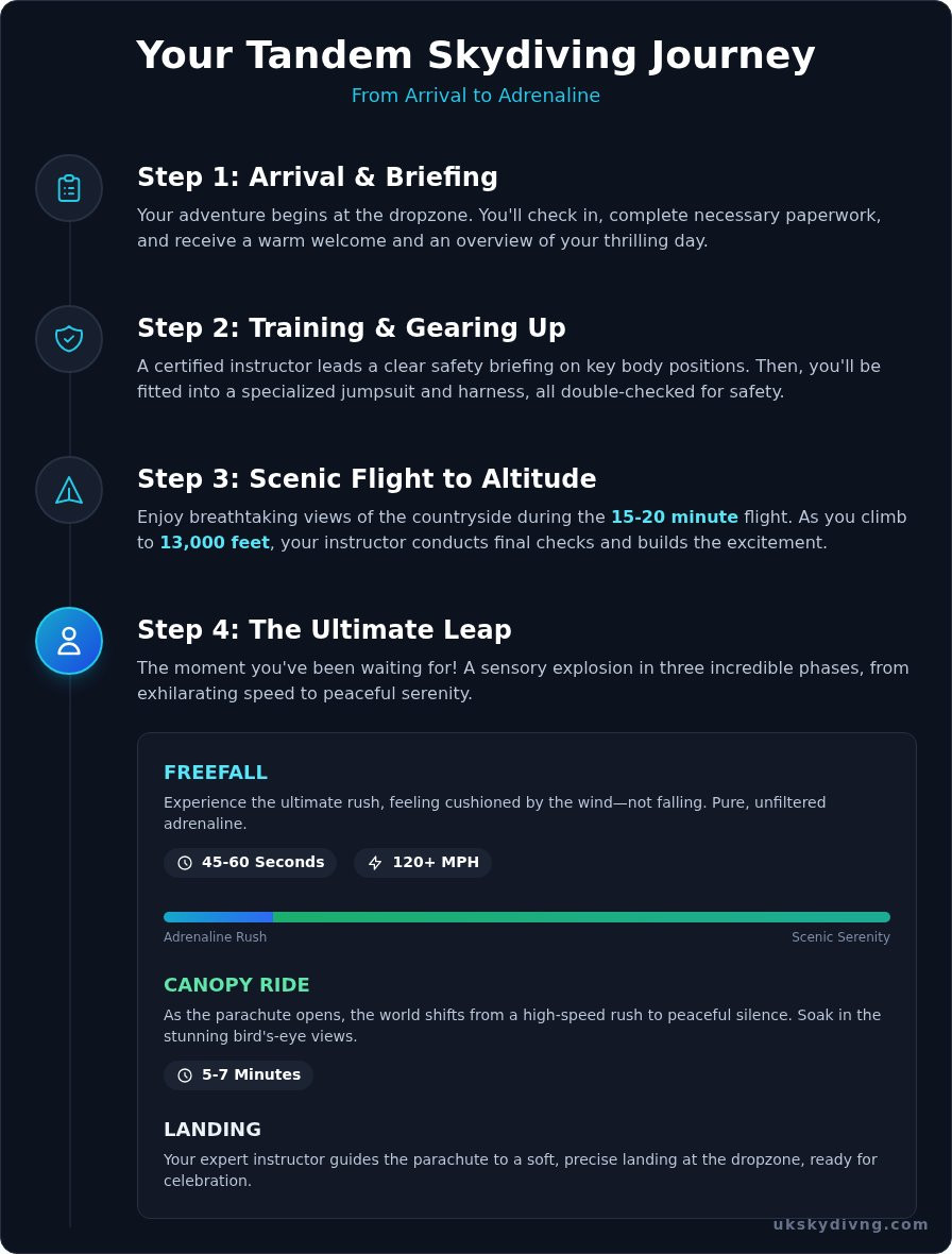 Tandem Skydiving: The Ultimate Guide to Your First Jump